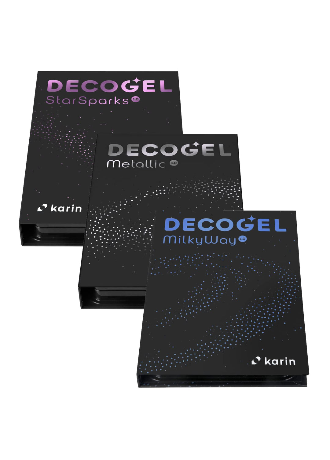 DECOGEL 1.0 COSMIC COlLECTION 50 FARBEN + 10 ERSATZMINEN