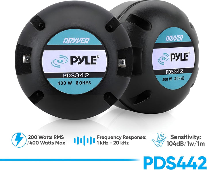 Pyle-Pro PDS342 20Oz Aufschraubbarer Kompressionstreiber