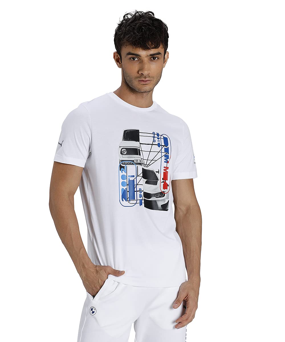 PUMA Men's 531194-02_XS T-Shirt, White