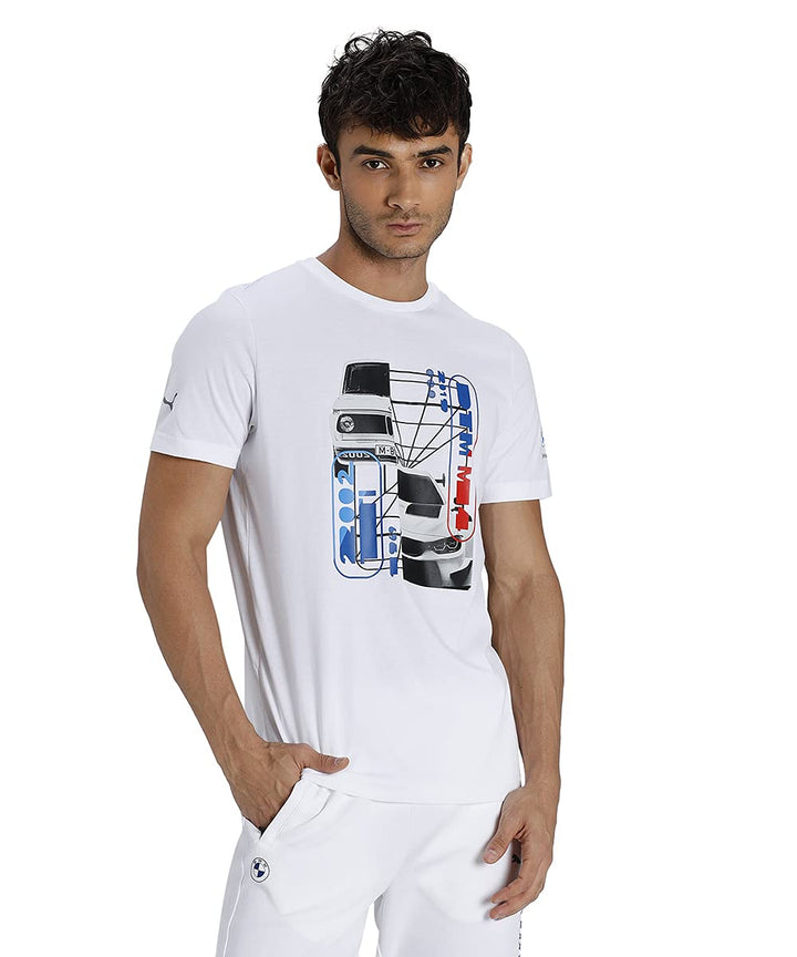 PUMA Men's 531194-02_XS T-Shirt, White