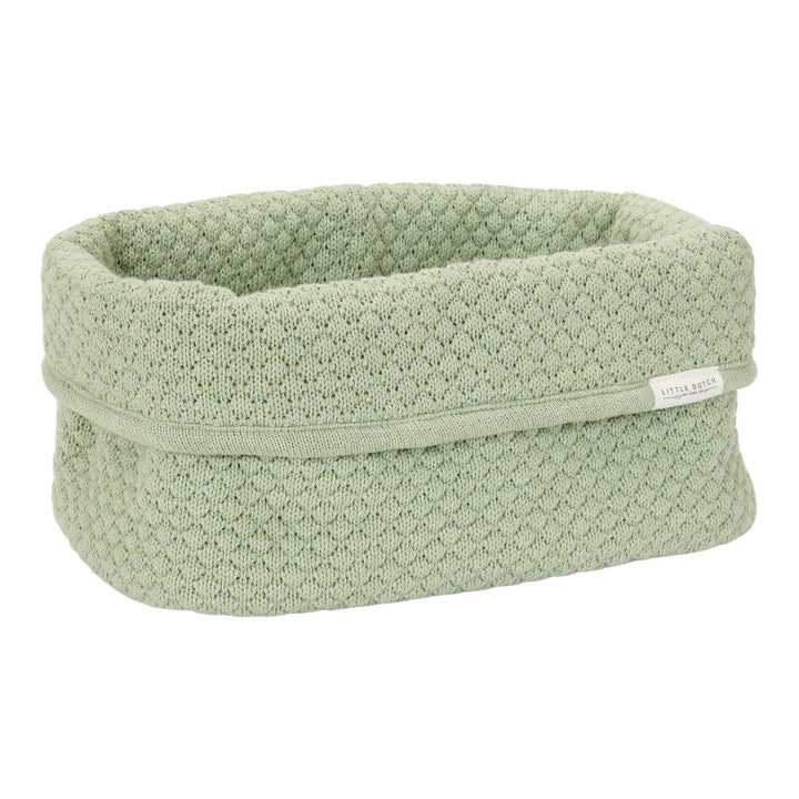 Little Dutch Wickeltischkörbchen Körbchen Korb Utensilo Organizer für den Wickeltisch Baby Strick gr