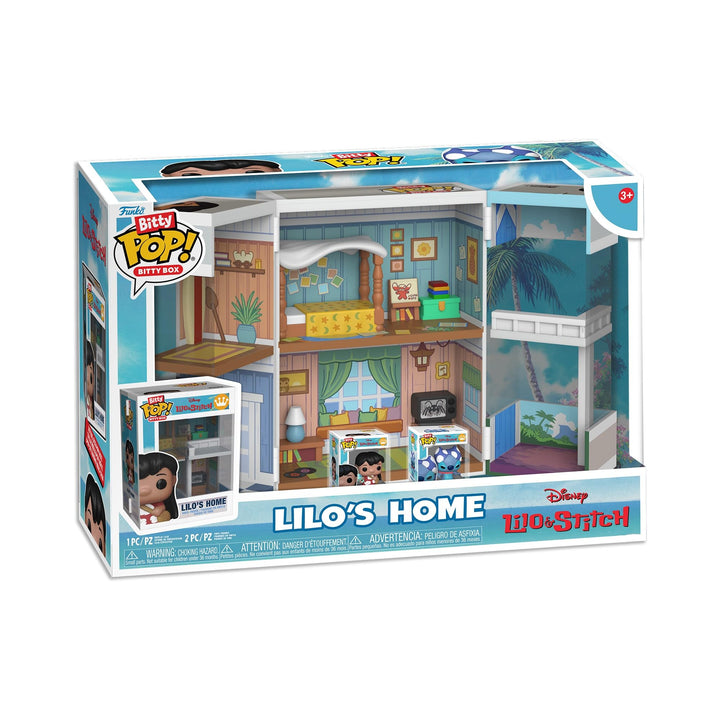 Funko Bitty Pop! Bitty Boxes: Lilo & Stitch - Lilo's Home Playset mit 2 - 0,9 Zoll (2,2 cm) winzige