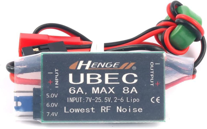 6A UBEC Ausgang 5V.6V 6A.8A 2-6S Lipo Switch Mode UBEC Niederspannung Version für 450 500 RC Hubschr