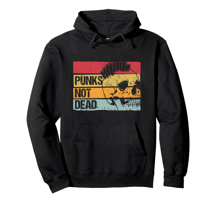 Punk is not dead Punker Rock Geschenk Musik Pullover Hoodie