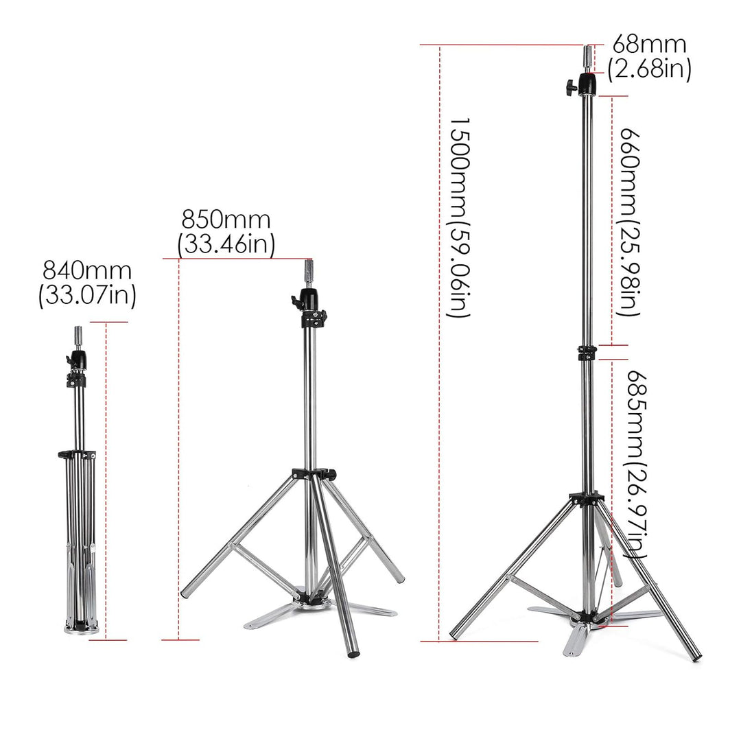 Neverland 84cm-150cm Übungskopfshalter Übungskopfarbeitsständer für Übungskopf Verstellbare Stativ f
