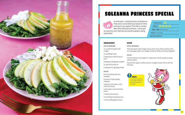 Sonic the Hedgehog: The Official Cookbook, Gebundenes Buch