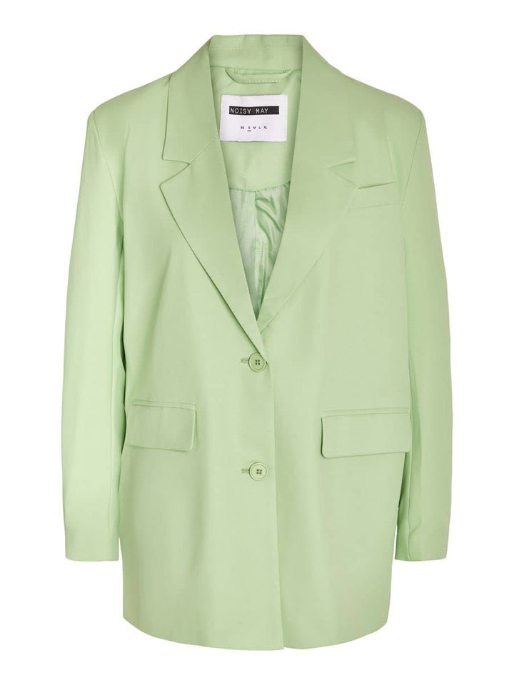 Noisy May Damen Nmmilla L/S Blazer Noos Blazer XS Quiet Green, XS Quiet Green