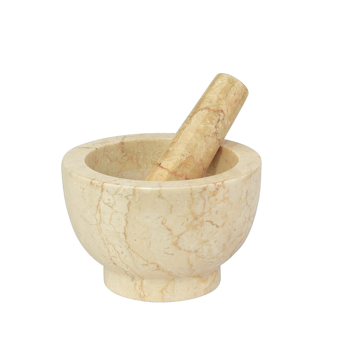 Cilio,C422009,Mörser AA8Marmor Ø9 cm, Edelstahl,Sonstige, 9 x 5 cm