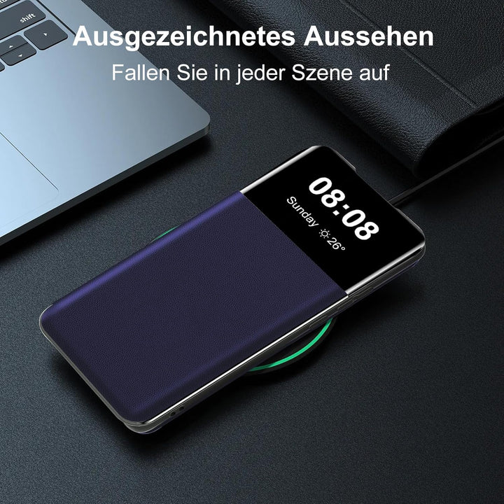 Wallet Case für Samsung Galaxy S20 Fe Hülle Clear View Handyhülle für Samsung S20 Fe Klapphülle Flip