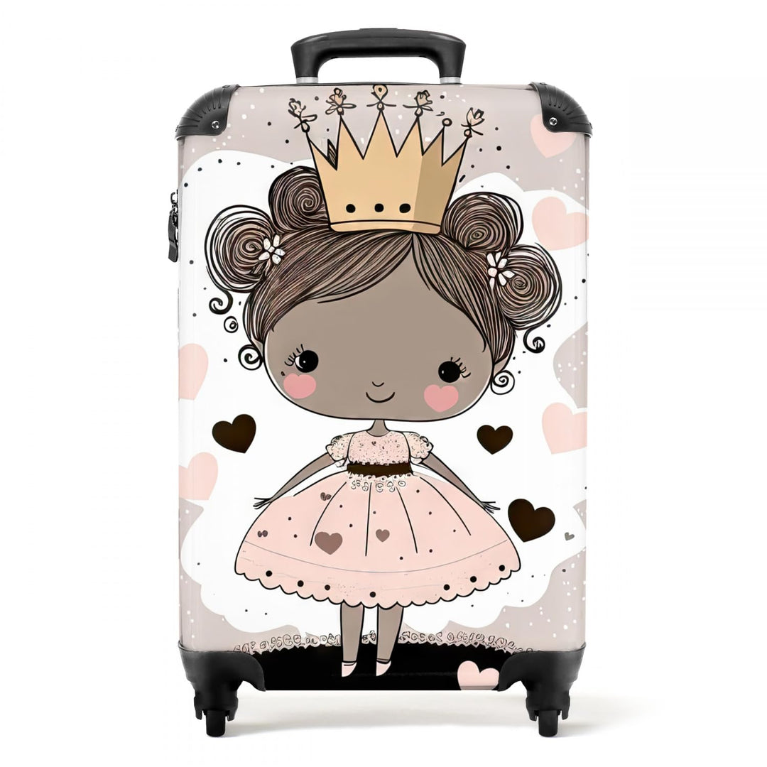 NoBoringSuitcases.com® Hartschalenkoffer Mädchen Koffer fürs Handgepäck Reisekoffe Kinder Geschenke