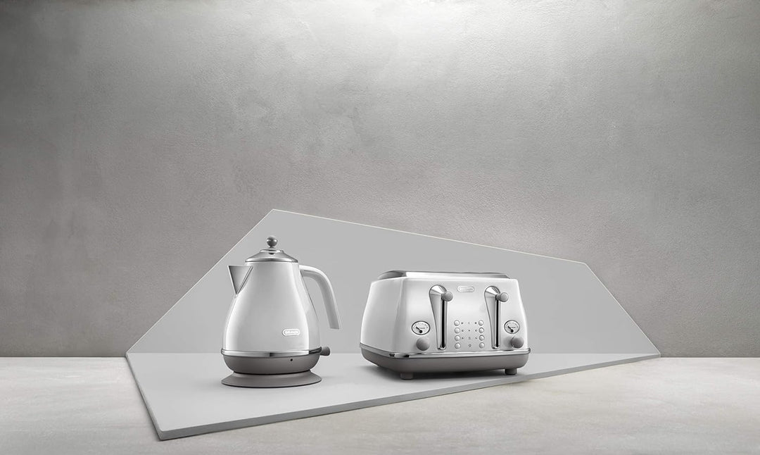 De Longhi KBOC 2001.W Icona Capitals Wasserkocher, 1,7 L