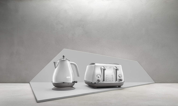 De Longhi KBOC 2001.W Icona Capitals Wasserkocher, 1,7 L