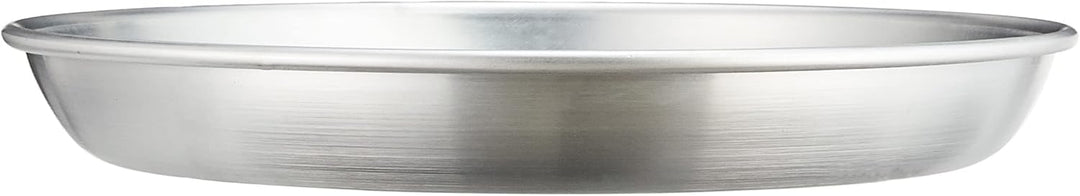 Pentole Agnelli Linie Aluminium 3 mm Tablett zum Meeresfrüchte 50 cm Silber/schwarz, 50 cm