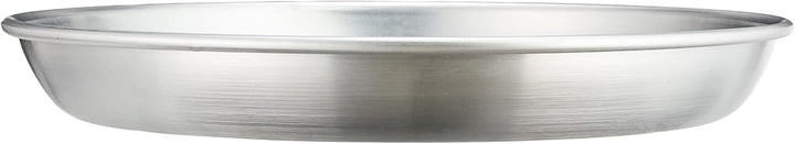 Pentole Agnelli Linie Aluminium 3 mm Tablett zum Meeresfrüchte 50 cm Silber/schwarz, 50 cm