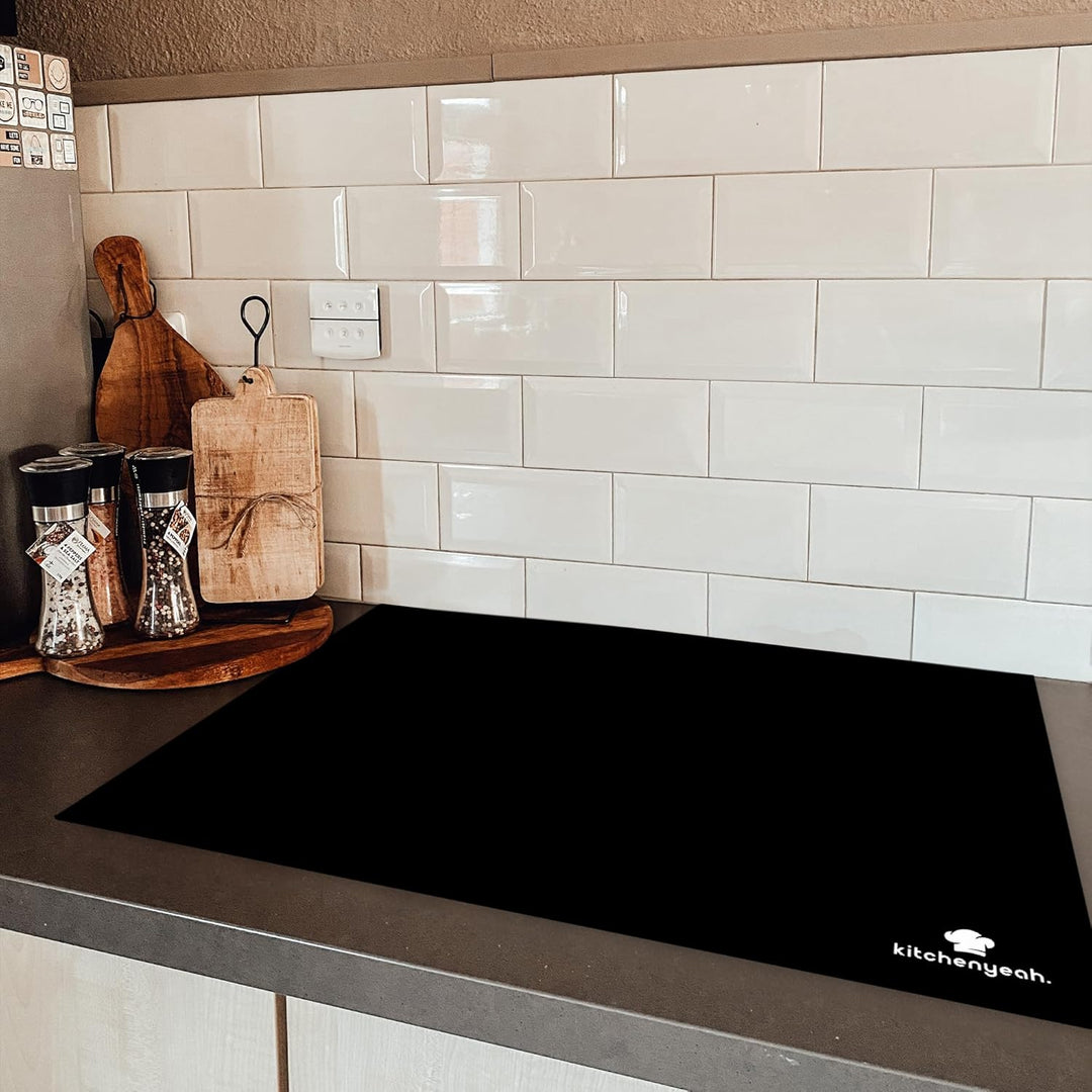 KitchenYeah© Herdabdeckplatte Einteilig Induktionsmatte Küche Abdeckung Ceranfeld Herd Abdeckplatte