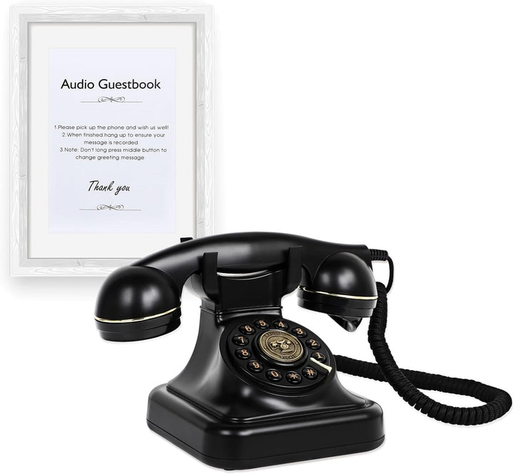 Audio-Gästebuch Hochzeitstelefon, Audio-Telefon-Gästebuch, Hinterlassen Sie eine Nachricht Telefon f