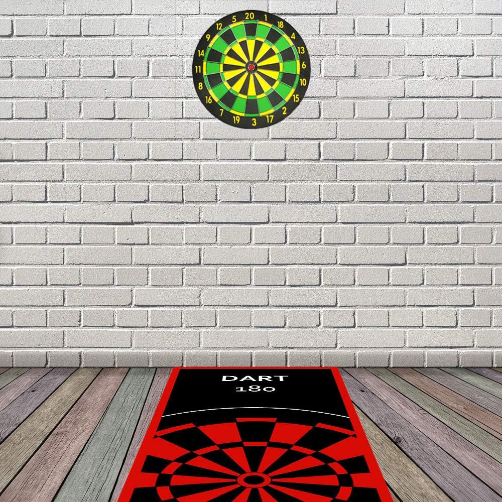 Kingpower Dartmatte Dart Teppich Turnier Matte Abwurflinie Bodenschutz Zubehör Dartpfeile Dartscheib
