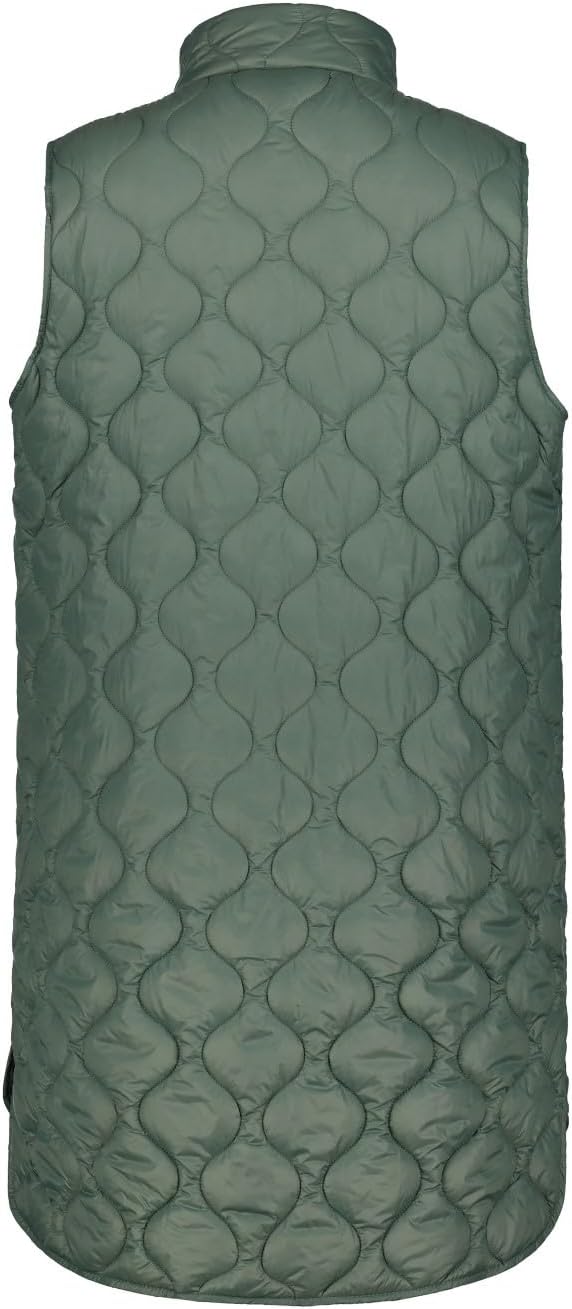 ICEPEAK Weste Damen lang Aalean 36 Grün, 36 Grün
