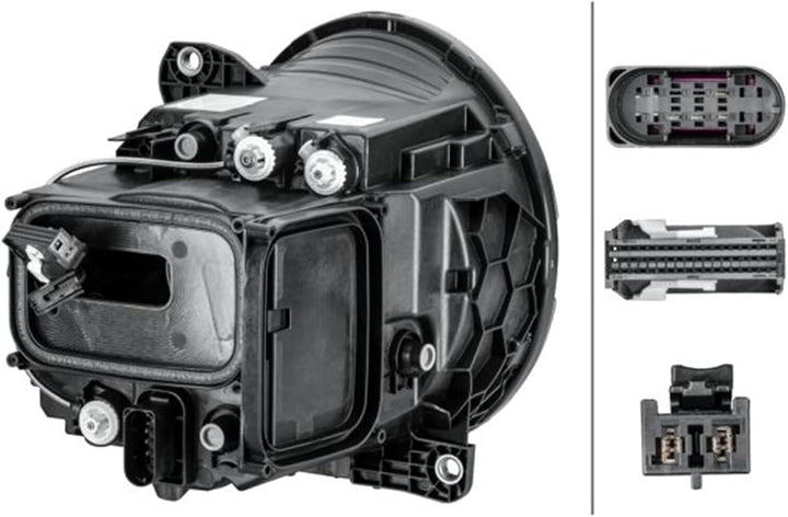 HELLA 1EX 014 543-051 LED-Hauptscheinwerfer- SAE/ECE - für Rechtsverkehr - vorne links