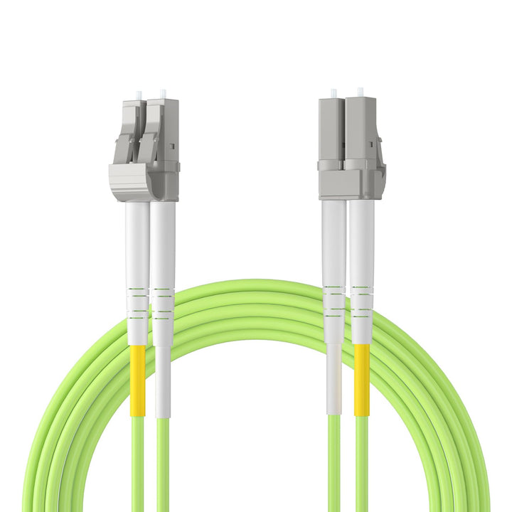 10Gtek LC to LC OM5 Fiber Patch Cable - 1G/10G/40G/100G Multi-Mode Jumper Duplex MMF 50/125μm LSZH F