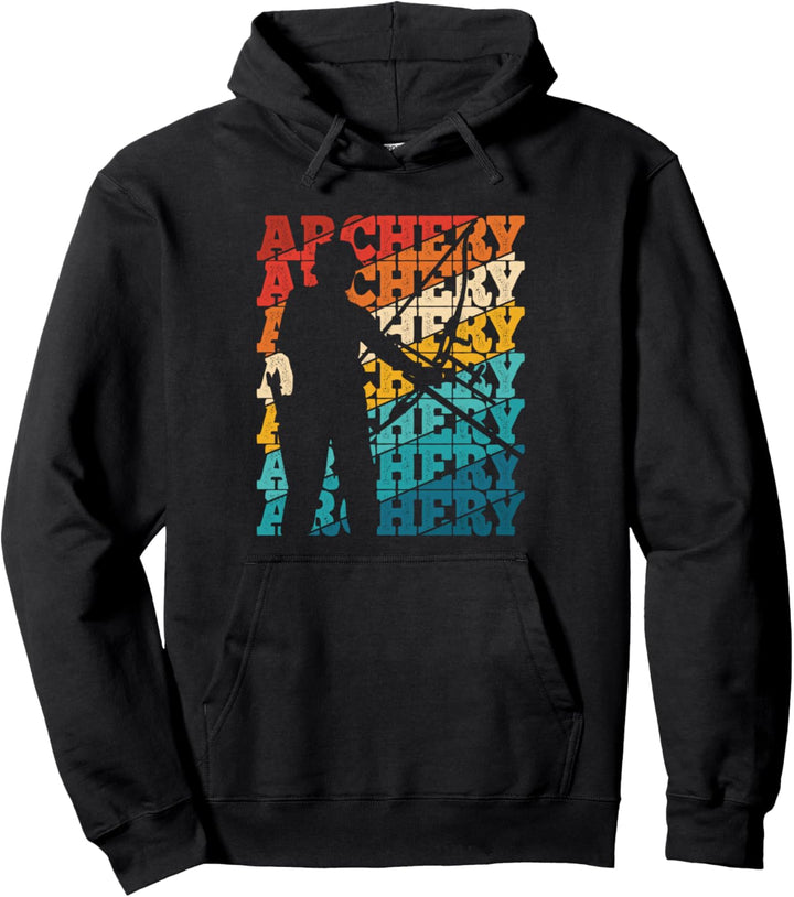 Bogenschiessen Archery Pullover Hoodie