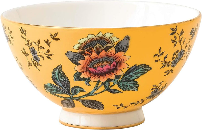 Wedgwood Wonderlust Bowl 4.3" Yellow Tonquin, Yellow Tonquin