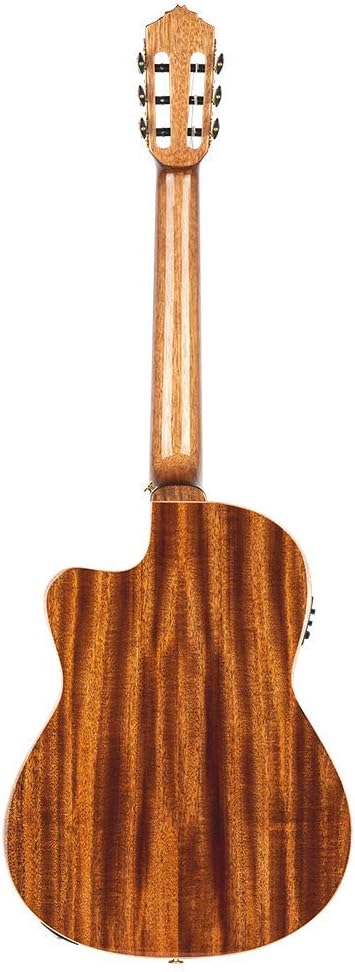 Ortega Guitars Slim Neck Konzertgitarre Performer Series 4/4 Thinline Korpus Elektro-akustische Gita