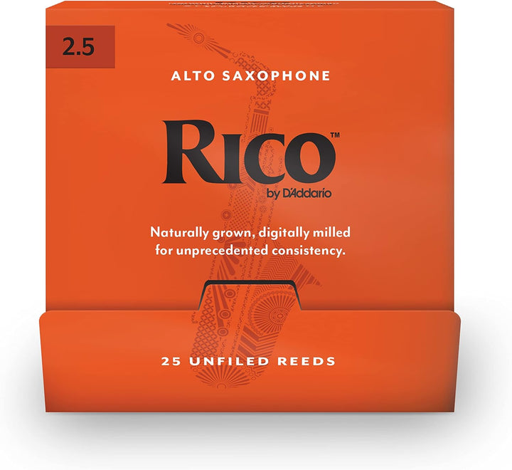 Rico by D'Addario Blätter für Altsaxophon, Nr. 2,5, 25 Stück