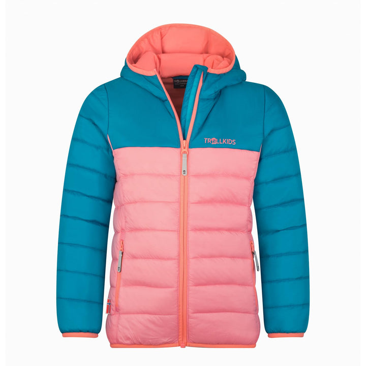 Trollkids Kids Eikefjord Jacket Peony Rose 122-128, Peony Rose 122-128