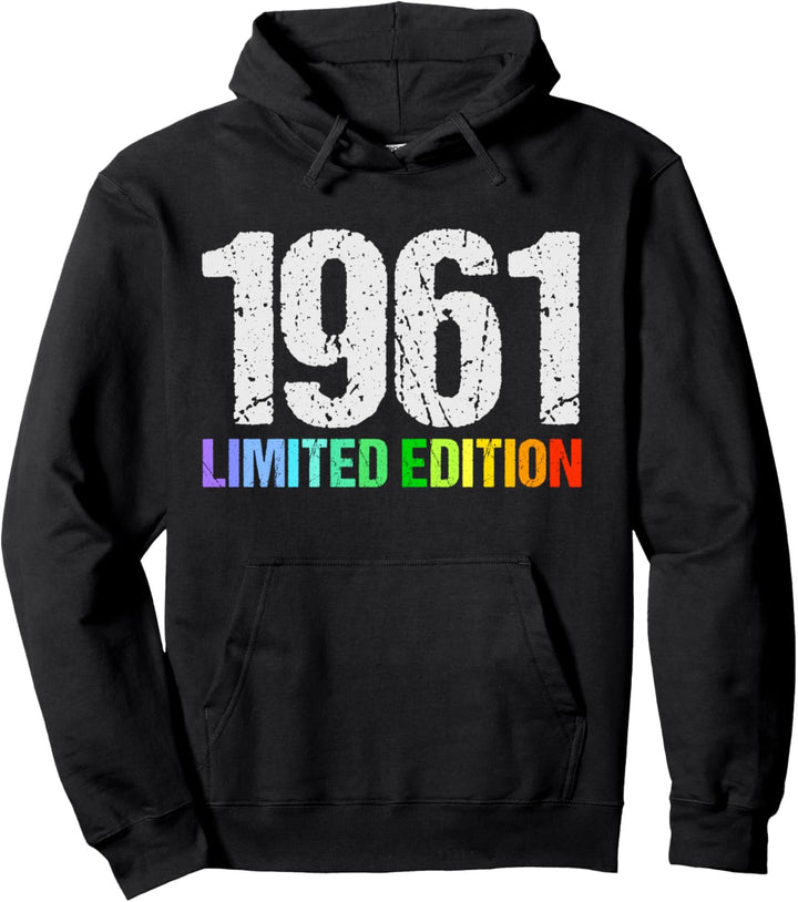 63. Geburtstag Mann Frau 63 Jahre 1961 Deko Lustig Geschenk Pullover Hoodie