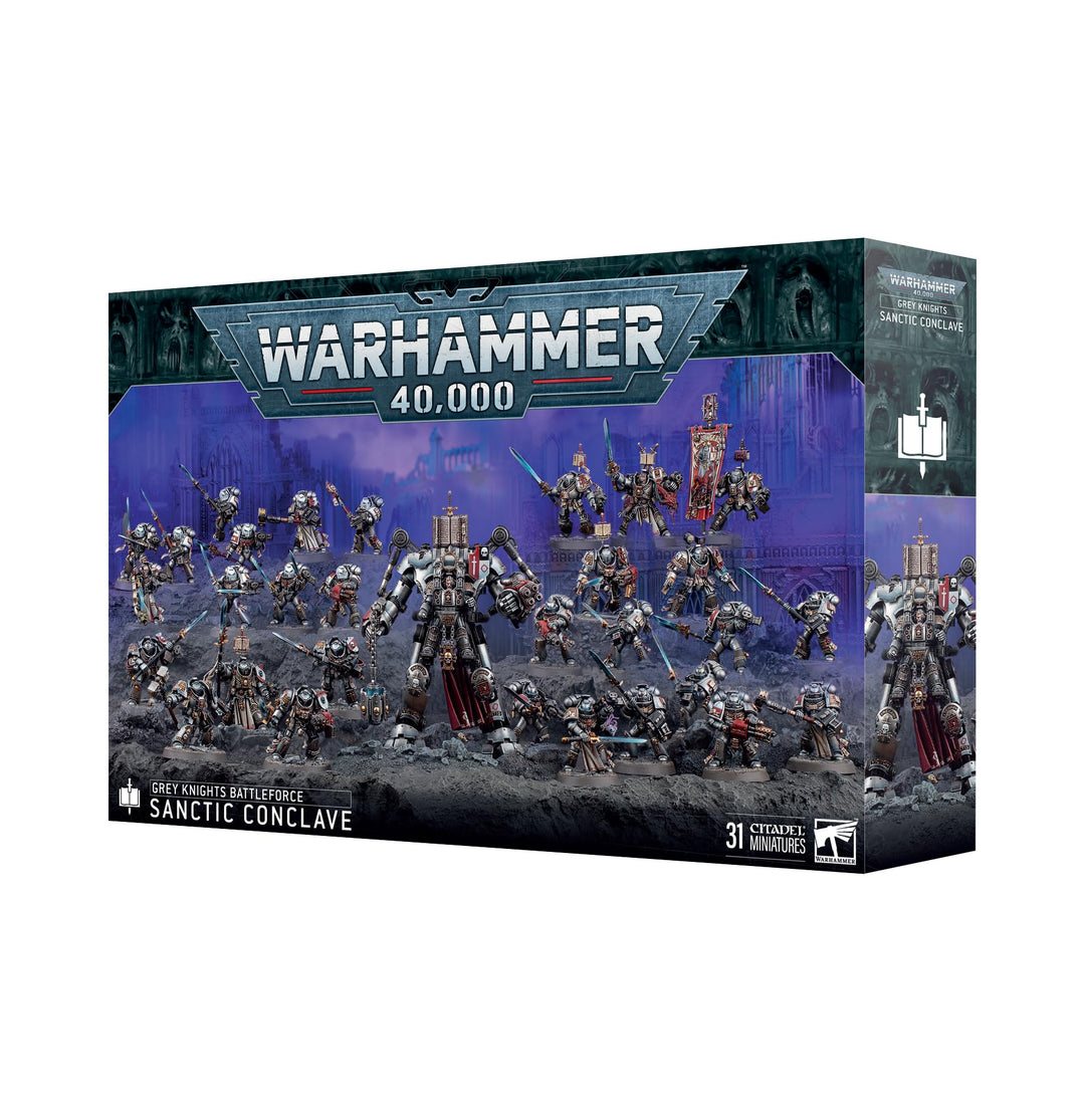 Games Workshop - Warhammer 40.000 - Grey Knights: Sanctic Concave (Army Boxed Set)