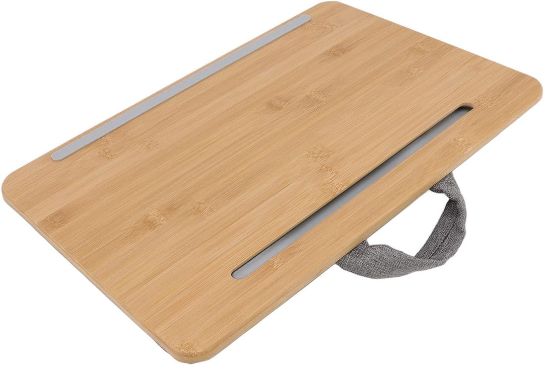 Schossständer, tragbarer multifunktionaler Laptop-Schreibtisch, stabiles Kissen, ergonomischer Bambu