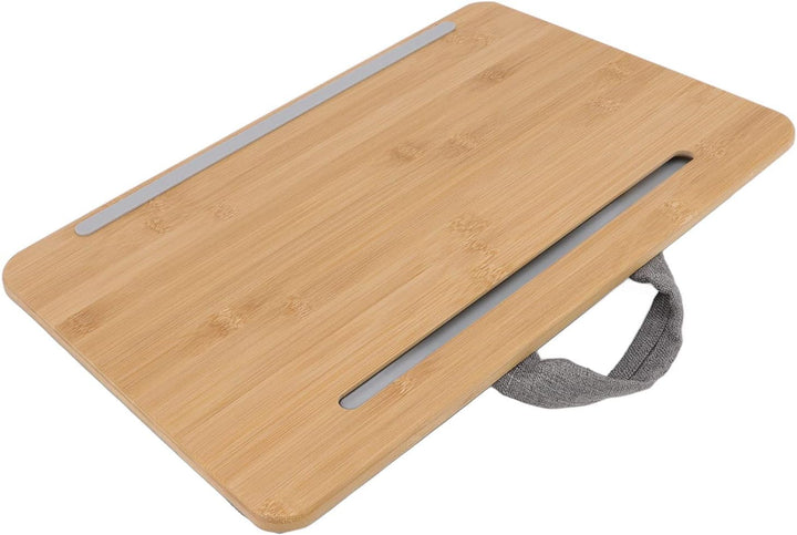Schossständer, tragbarer multifunktionaler Laptop-Schreibtisch, stabiles Kissen, ergonomischer Bambu