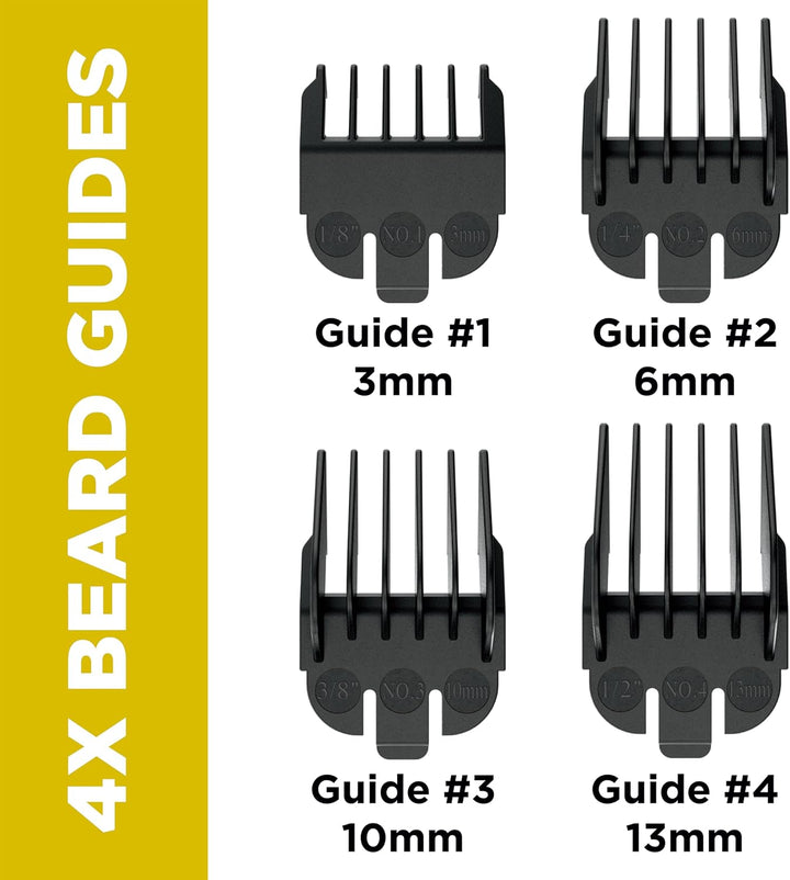 Wahl Groomsman Akku-Bartschneider-Set für Bärte, Nasenhaare, leichtes Detailing und leichte Körperpf