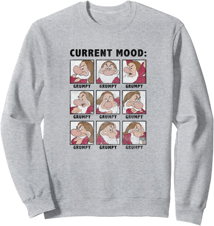 Disney Snow White Current Mood Always Grumpy Sweatshirt
