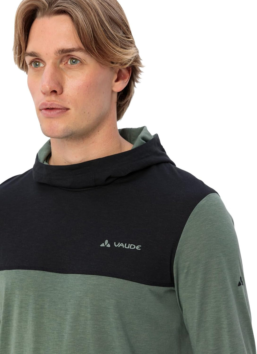 VAUDE Herren Men's Qimsa Hoody T-Shirt S Agave, S Agave