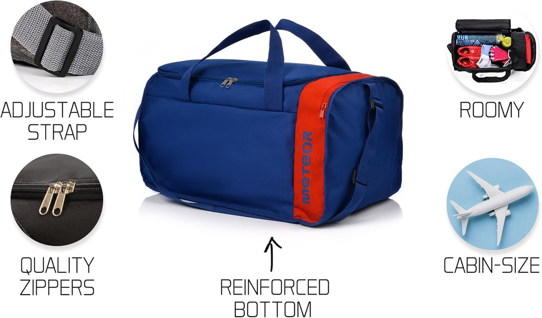meteor 20 40 L Sporttasche - Kinder Badetasche Herren schwimmtasche Schultertaschen Reisetasche Urla