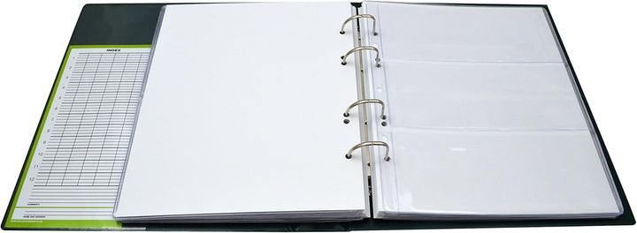 COLLECTOR Banknotenalbum mit Schutzkassette Etui für Verschiedene Banknoten-Grössen - mit Seiten und