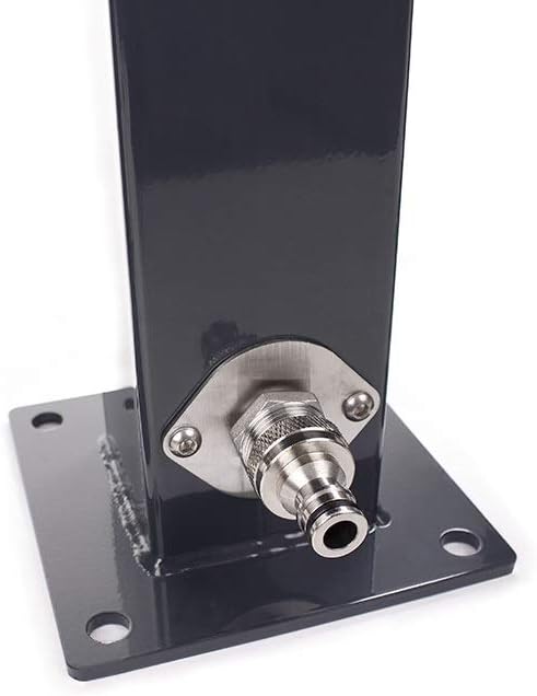 KTC Tec TRINKWASSER Wassersäule TSQS 1030 Anthrazit, Wasserzapfsäule Wasserzapfstelle Gartenzapfstel