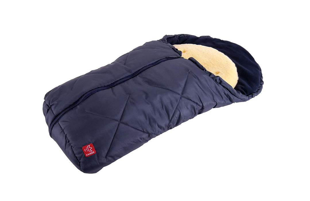 Kaiser 6535522 - Kuschelsäckchen "Little Sheepy", Farbe: marine navy, navy