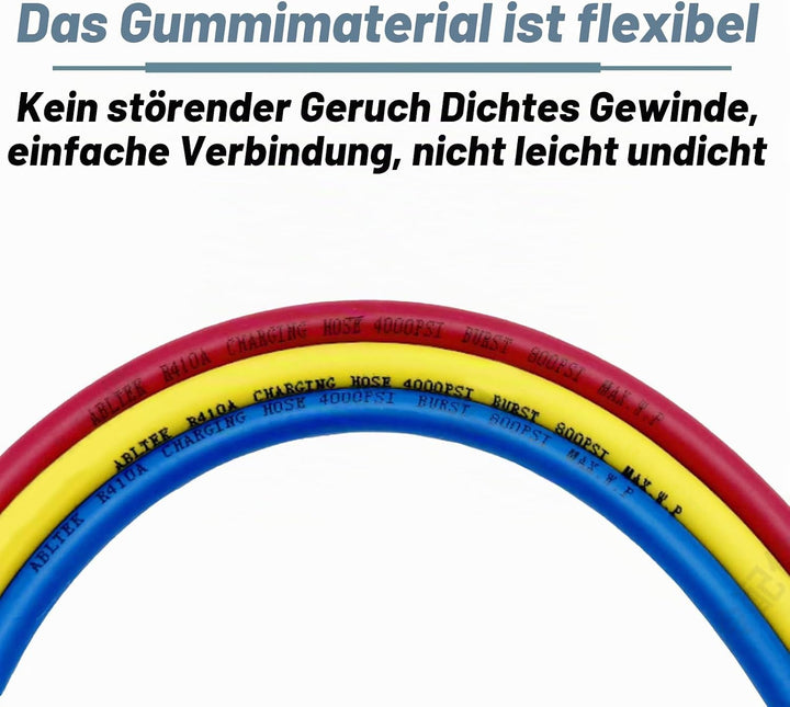R134a Anschluss,Auto Ac Steckverbinder Schlauch Set Kit Klimaanlage Adapter 2 Stück Klimaanlage Adap