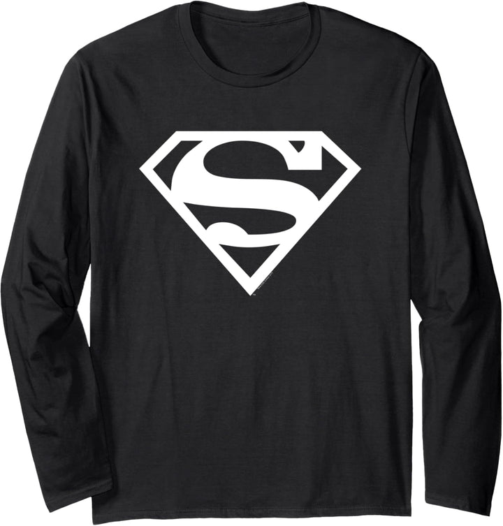 Superman Logo Langarmshirt