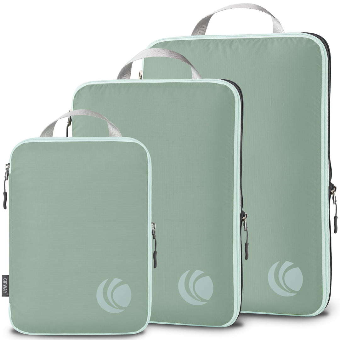 Cipway Kompression Koffer Organizer Set für Rucksack ，Ultraleichte Packtaschen Compression Packing C