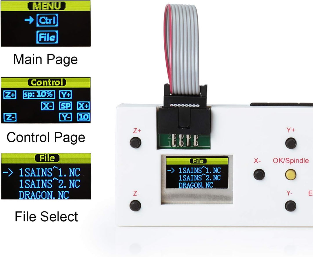 SainSmart Genmitsu CNC-Router Offline-Steuerungsmodul für CNC-Maschine 1810-PRO/3018/3018-PRO