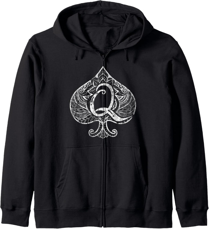 "Queen of Spades" Kapuzenjacke