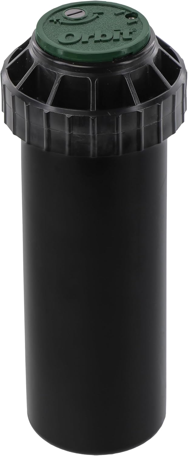 Orbit 55461 Voyager 4-Zoll verstellbar Pop-Up Drive Gear Rotor Sprinkler Spray Head, 2er Pack 1 Schw