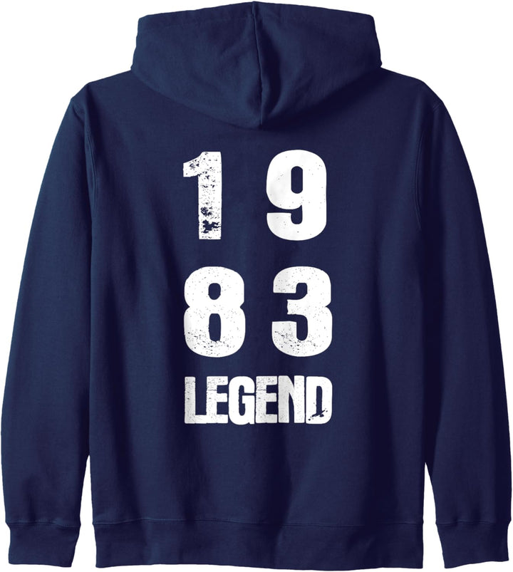 40. Geburtstag 1983 Legende Kapuzenjacke