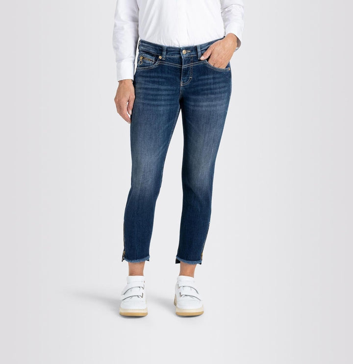MAC Jeans Mac Damen Jeans Rich Slim, Light Authentic Denim 0389l575590 Blau1 44-26