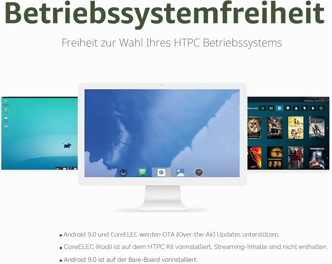 khadas VIM3L Amlogic S905D3 12 nm Prozess für niedrige Hitze und hohe Effizienz (VIM3L), VIM3L