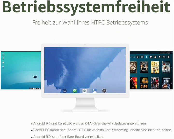 khadas VIM3L Amlogic S905D3 12 nm Prozess für niedrige Hitze und hohe Effizienz (VIM3L), VIM3L